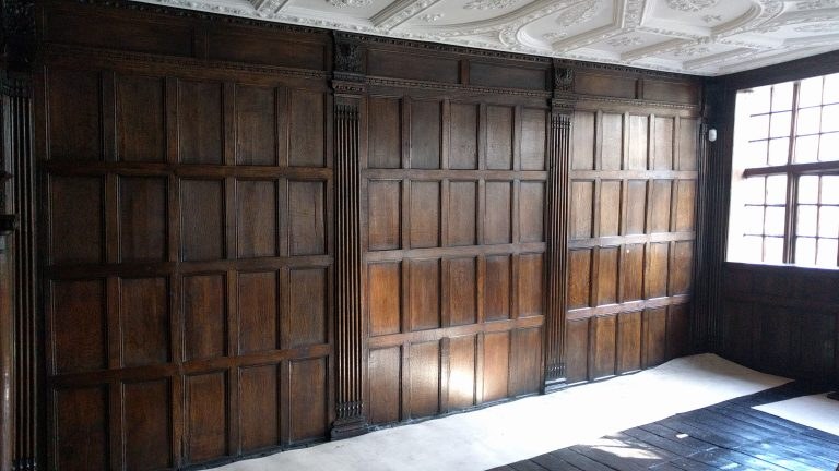 The same panelling at Bessie Surtees House on completion of tidying